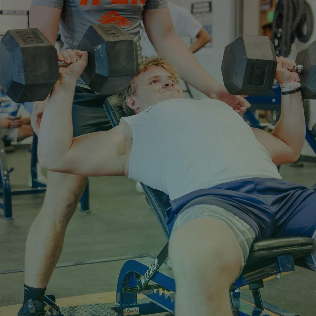 Athlete training, frame 4