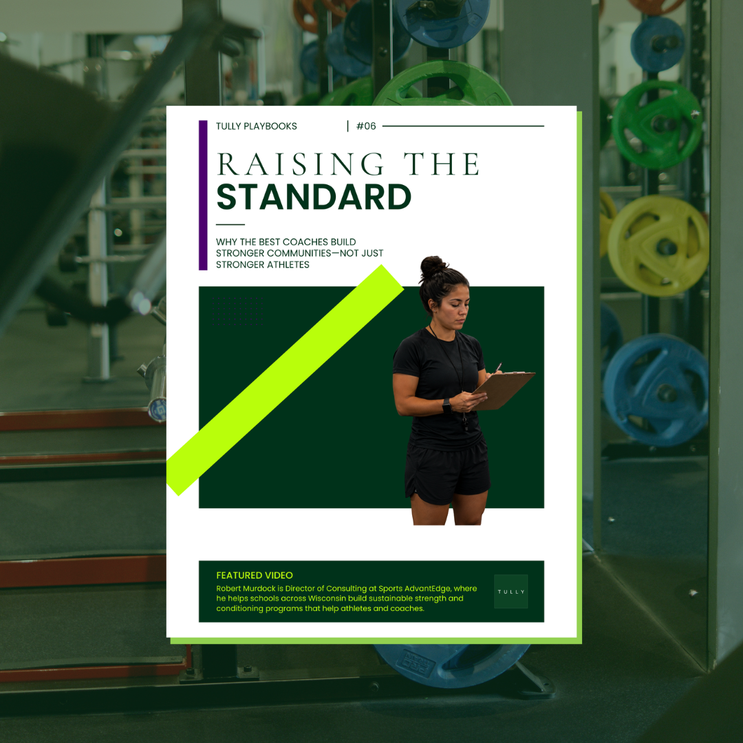 Tully Playbook 06 cover: Raising the Standard