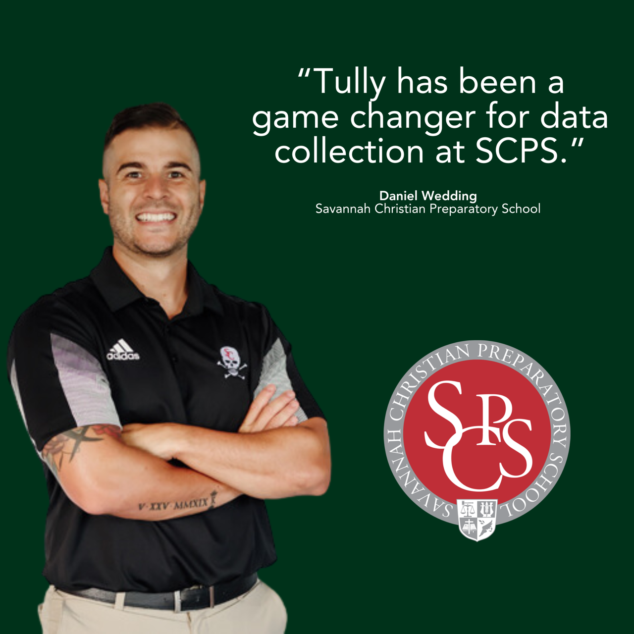 Set the Standard with Tully campaign artwork